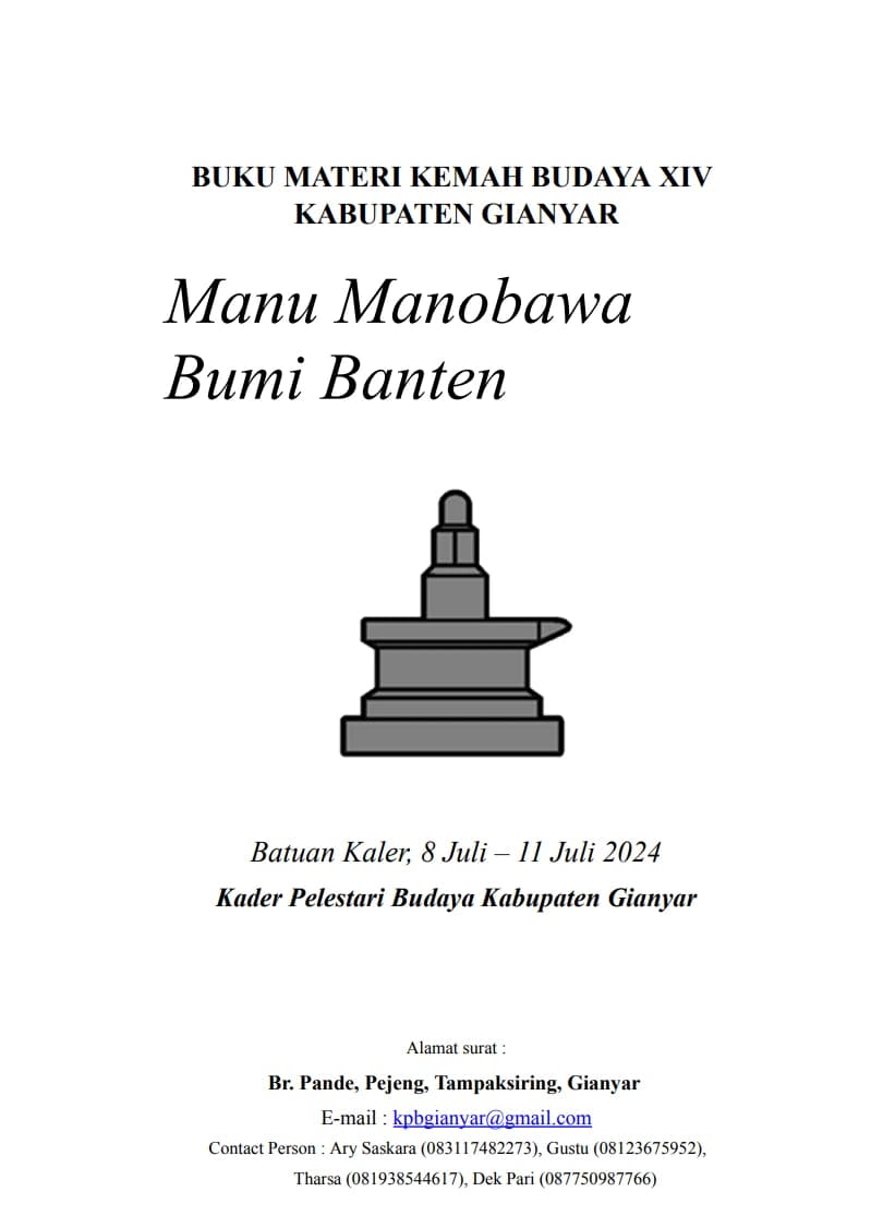Buku Materi KPB 2024